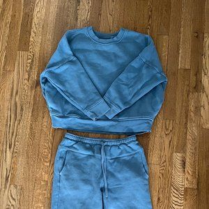 Madewell MWL Sweat Suit in Blue, S